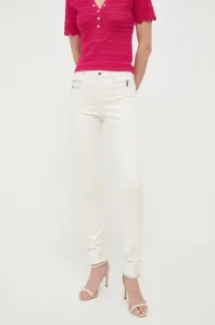 Kalhoty Morgan dámské, béžová barva #5910777