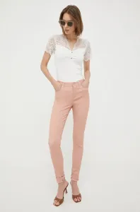 Kalhoty Morgan dámské, růžová barva