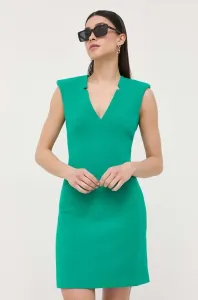Šaty Morgan zelená barva, mini #5161942