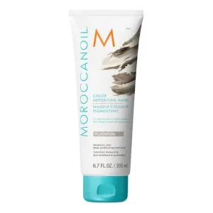 Moroccanoil Tónující maska na vlasy Platinum (Color Depositing Mask) 200 ml