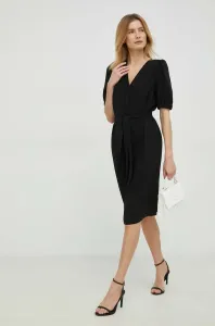 Šaty Mos Mosh černá barva, mini, oversize #5089774