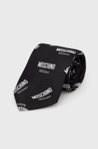 Kravata Moschino černá barva #1958682