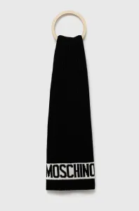 Šála Moschino černá barva #2045005