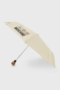 Deštník Moschino béžová barva #2033703