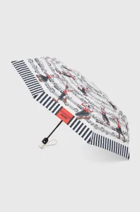 Deštník Moschino béžová barva