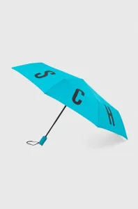 Deštník Moschino tyrkysová barva, 8911 OPENCLOSEA