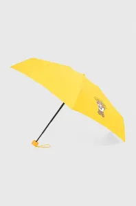 Deštník Moschino žlutá barva