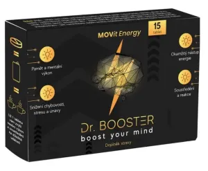 Dr. Booster - paměť, soustředění, energie MOVit Energy15 veganských tbl