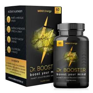 Dr. Booster-paměť, soustředění, energie MOVit Energy 60 veganských tbl
