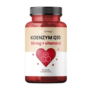 MOVit Energy Koenzym Q10 60 mg + vitamín E Premium 90 kapslí