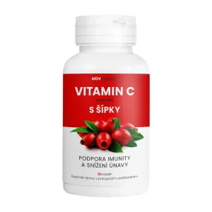 Vitamín C 1000 mg se šipkami MOVit Energy 90 tablet #156538