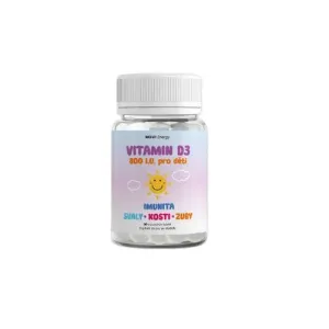 Vitamin D3 800 I.U. pro děti MOVit Energy 90 tbl