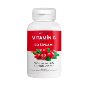 Vitamín C 1000 mg se šipkami MOVit Energy 90 tablet #2728198