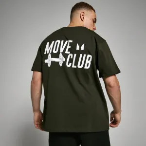 MP Oversized Move Club Tričko – Lesní Zelené - XXS - XS