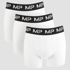 MP pánské boxerky – Bílé (3 ks) - S