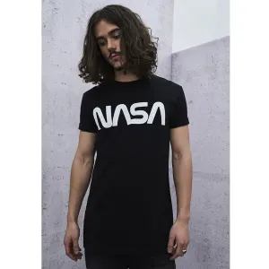 Tričko Mr. Tee NASA Worm Tee black #1126752