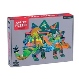 Tvarované puzzle - Dinosauři (300 ks)