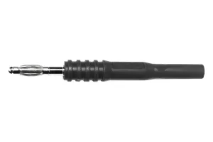 Mueller Electric Bu-32101-0 4Mm Banana Jack - Plug Adapter, Black