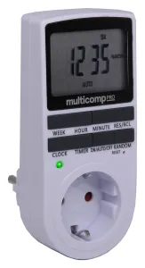 Multicomp Pro Mp001190 Digital Timer Sw Socket, 13A, 230Vac, Eu