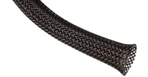 Multicomp Pro Spc12213 Sleeving, Expandable, Poly, 6.35Mm-1/4In, Black, 100Ft