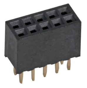 Multicomp Pro 2200Sb-10G-A1 Socket, Pcb, 2 Row, Vert, 10Way