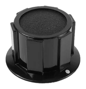 Multicomp Pro Mp1601 Knob, Round Skirted W/dot, 25.4Mm, Black