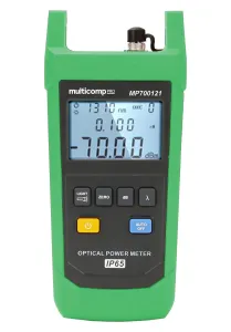 Multicomp Pro Mp700121 Optical Power Meter, Hh, -70 To 10Dbm
