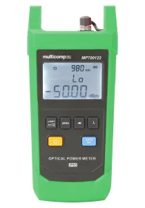 Multicomp Pro Mp700122 Optical Power Meter, Hh, -50 To 26Dbm