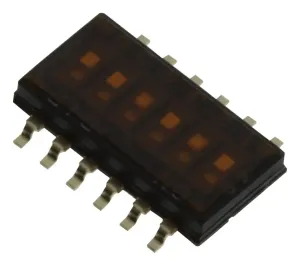 Multicomp Pro Mcdhn-06F-T-V Switch, Dip, Smd, 6 Way