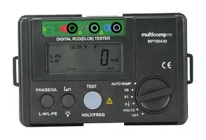 Multicomp Pro Mp780430 Digital Rcd Tester, Lcd, 400G