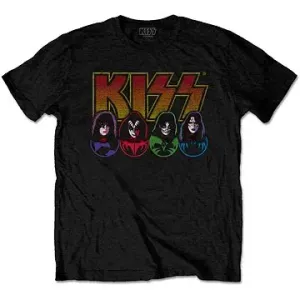 Kiss - Logo, Faces, Icons - velikost M