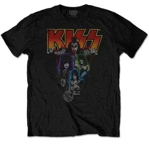 Kiss - Neon Band - velikost L
