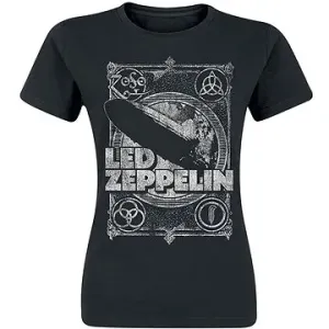 Led Zeppelin - Vintage Print - velikost L