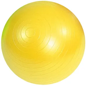 MVS Cvičební gymnastický míč MAMBO, 45 cm, žlutý s pumpičkou