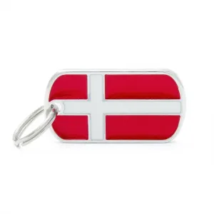 Známka My Family vlajka Dánsko