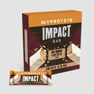 Impact Protein Bar - 6Tyčinky - Arašídové máslo
