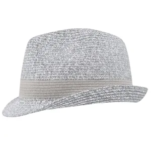 Myrtle Beach Melírovaný klobouk MB6700 - Šedý melír | S/M