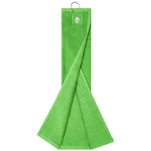 Myrtle Beach Golfový ručník MB432 - Limetkově zelená | 30 x 50 cm