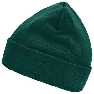 Myrtle Beach Zimní pletená čepice Thinsulate MB7551 - Tmavě zelená