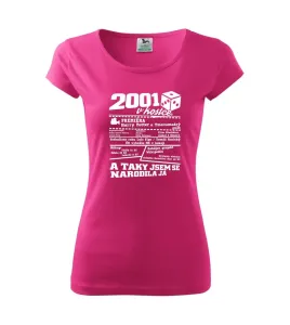 2001 v kostce - Pure dámské triko