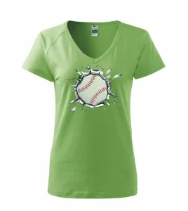 Baseball míč v triku - Tričko dámské Dream