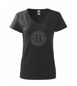 Bitcoin tištěný spoj - Tričko dámské Dream