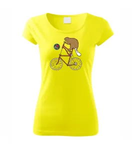 Bobr na kole - Pure dámské triko