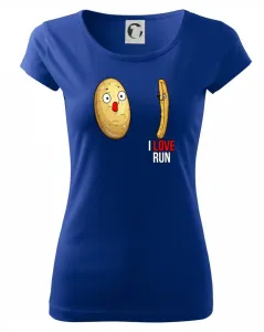 Brambory I love run - Pure dámské triko
