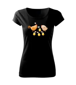 Chytré kuře (Hana-creative) - Pure dámské triko