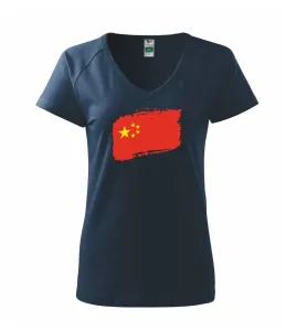Čína vlajka - Tričko dámské Dream
