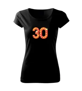 Čísla žárovky 30 - Pure dámské triko