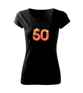 Čísla žárovky 50 - Pure dámské triko