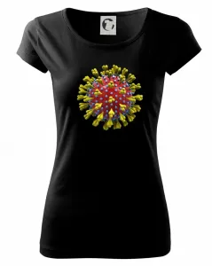 Corona virus - korona virus - Pure dámské triko