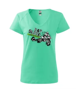 Eat Sleep Motocross - Tričko dámské Dream